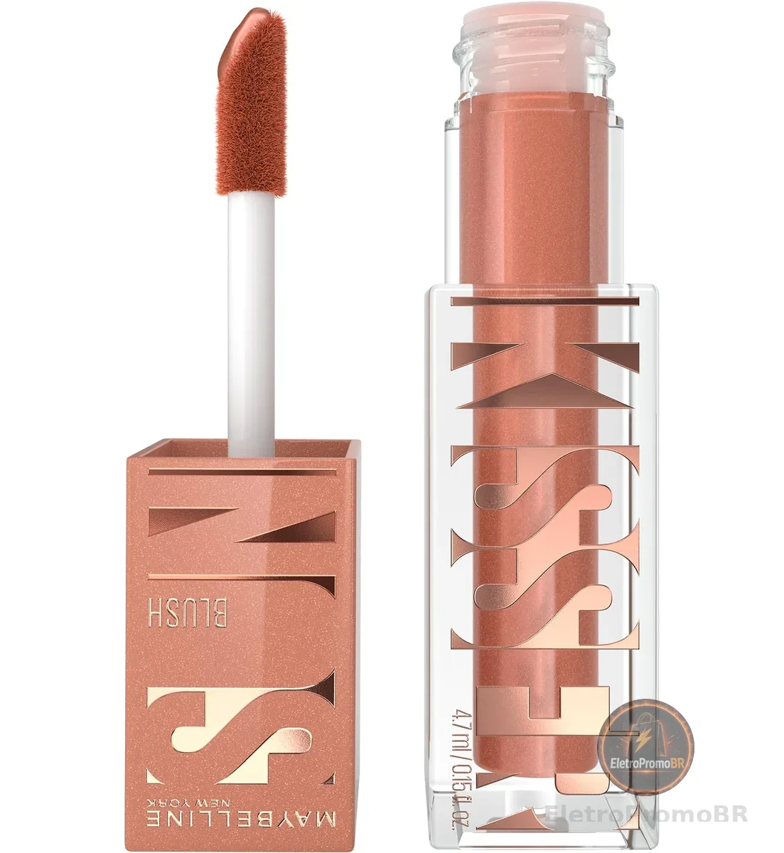 Blush Líquido Maybelline NY Sunkisser, Cor Shades On, 4,7ml