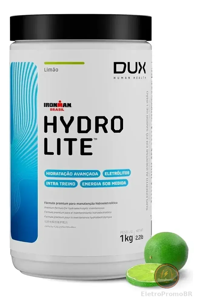 Suplemento Em Pó Dux Nutrition Hydrolite Carboidratos Sabor Limão Em Pote De 1000g Outros