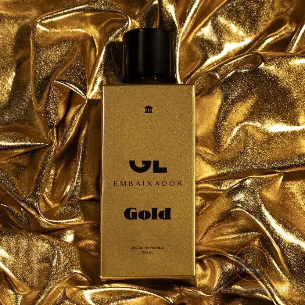 GL Gold Embaixador Gusttavo Lima Deo colônia 100 ml para masculino