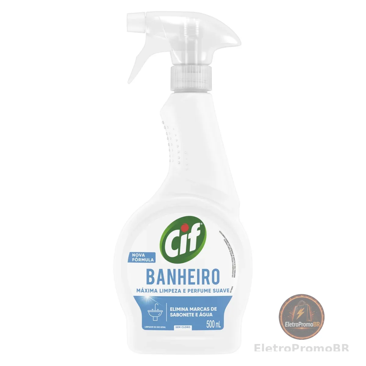 Cif Limpador Banheiro Sem Cloro 500Ml Gatilho