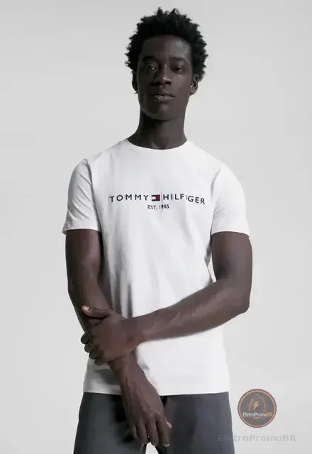 Camiseta Tommy Hilfiger 1985 Masculina Algodão