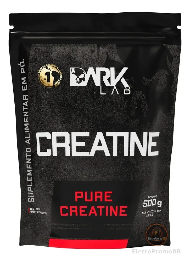 Creatina Monohidratada Pura 500g Dark Lab Unidade