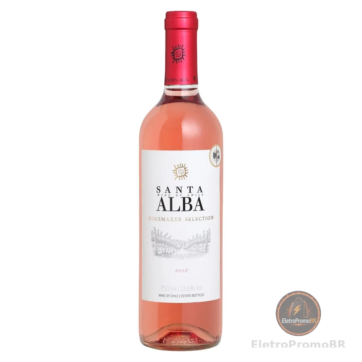 Vinho Rosé Santa Alba Winemaker 750ml