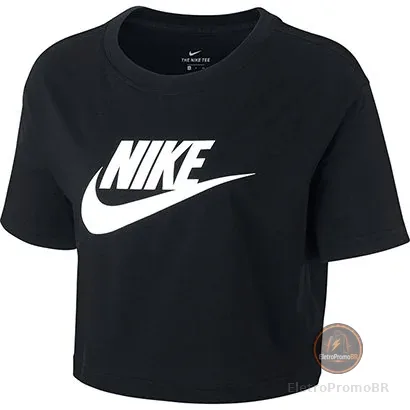 Camiseta Cropped Nike Sportswear Essential CR Feminina