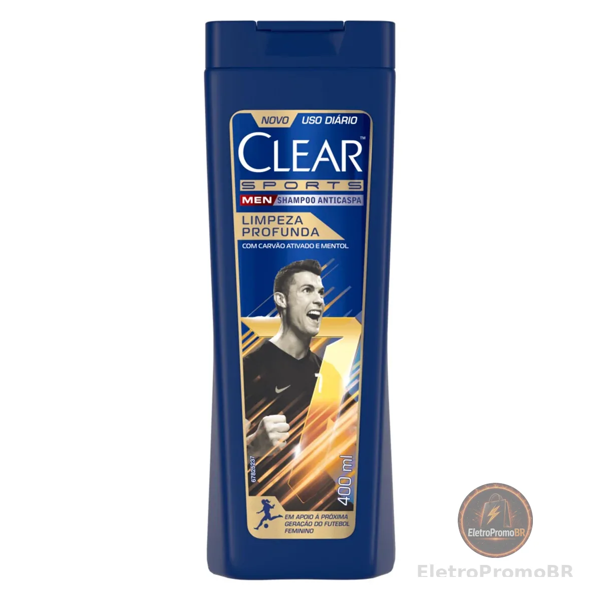 Clear Sports Men - Shampoo Anticaspa Limpeza Profunda 400Ml