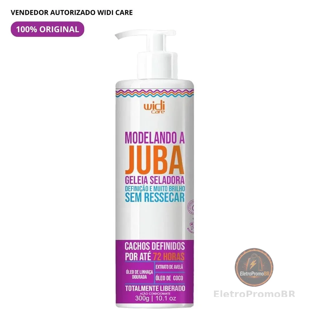 Modelando a Juba Geleia Seladora Widi Care 300g Oferta Especial