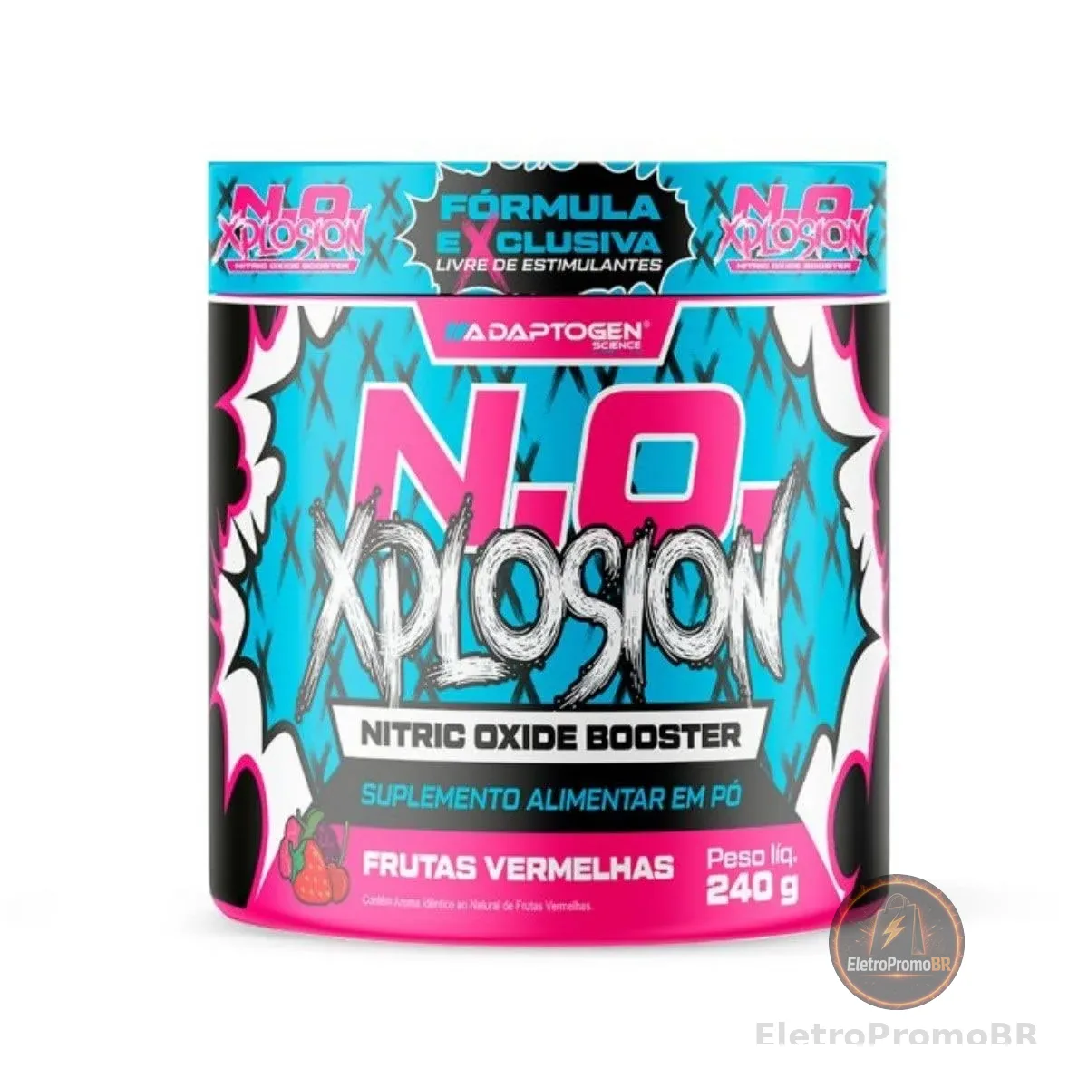 N.O Xplosion Frutas Vermelhas 240g - ADAPTOGEN SCIENCE