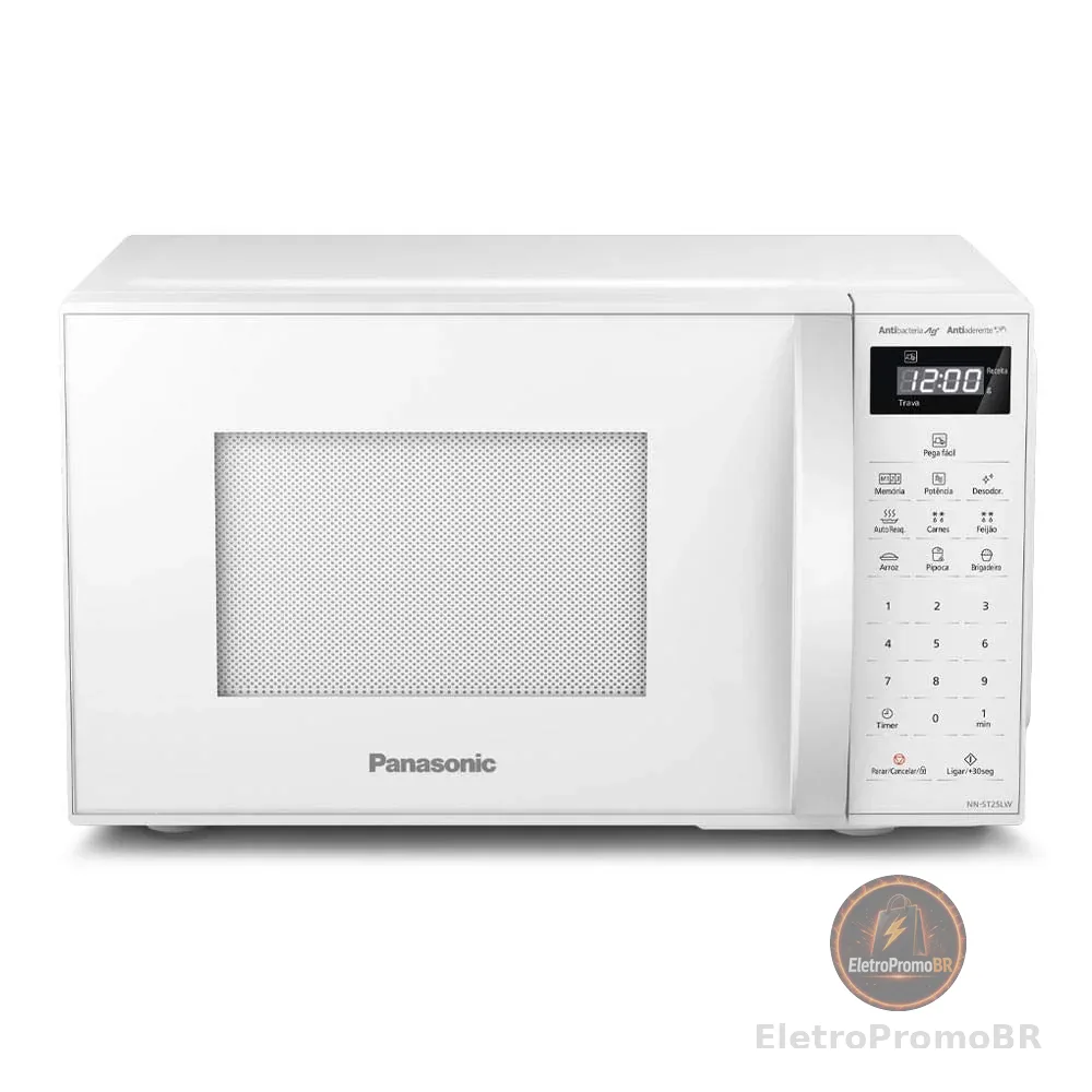 Panasonic Micro-ondas 21L Branco 127v NN-ST25LWRU