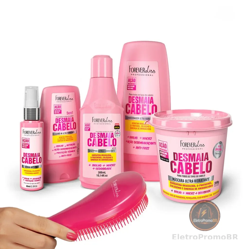 Kit Desmaia Cabelo Completo Forever Liss