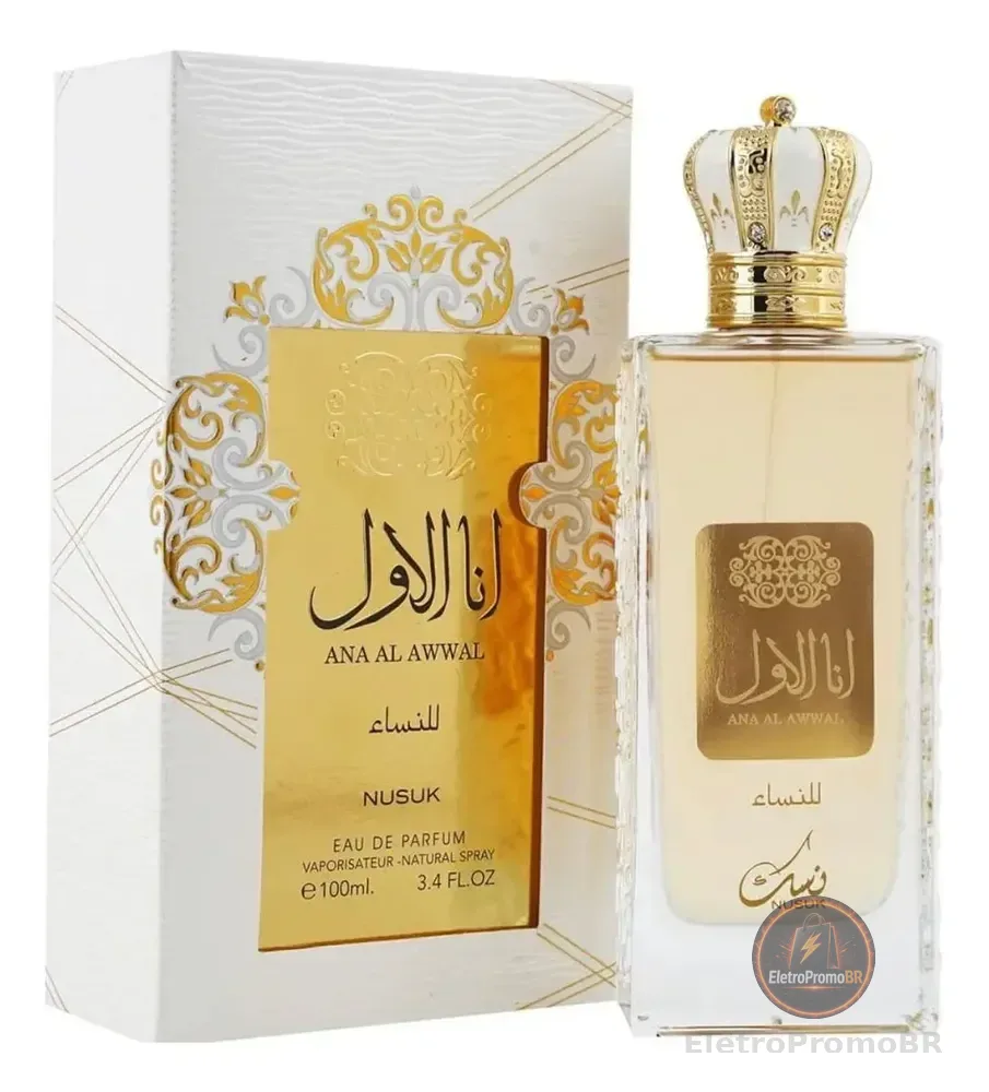 Perfume Nusuk Ana Al Awwal Golden 100ml Eau De Parfum Feminino