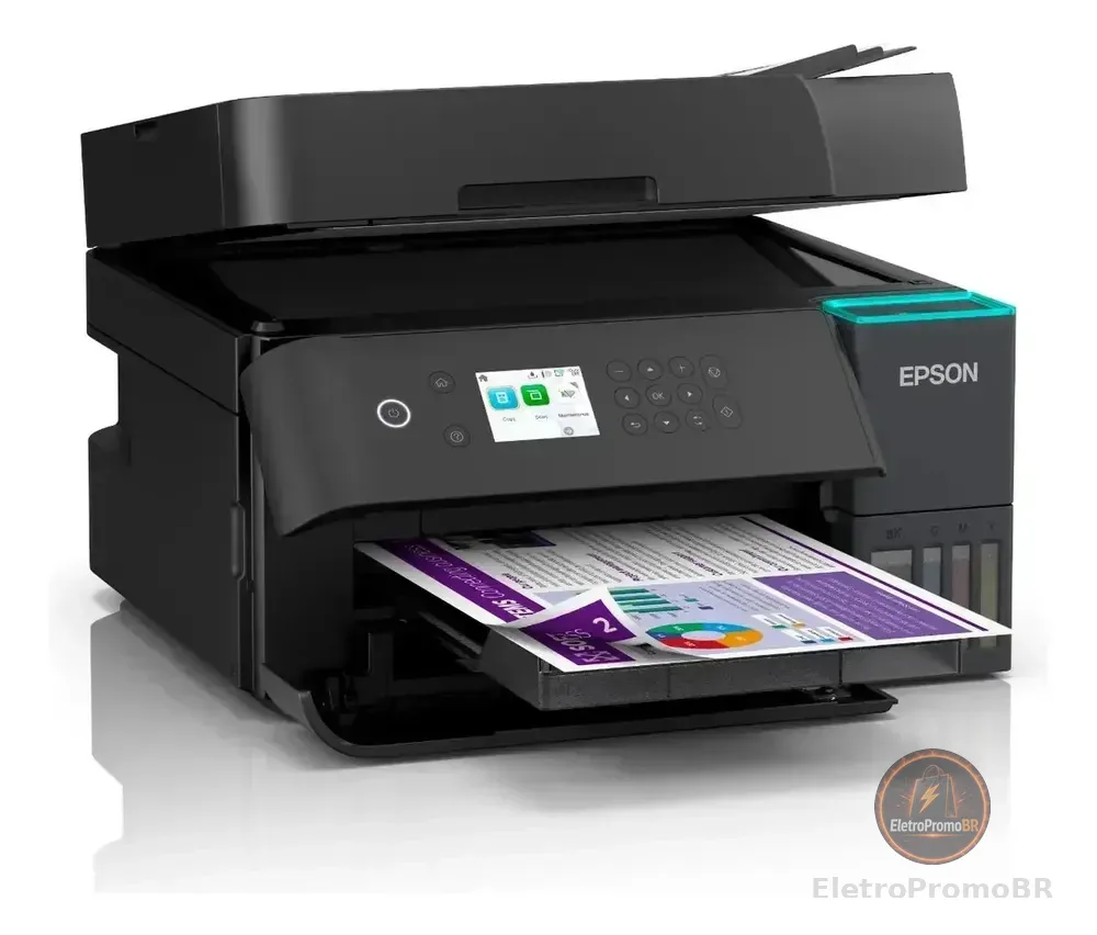Epson L6370 Impressora Multifuncional Ecotank Bivolt Preto