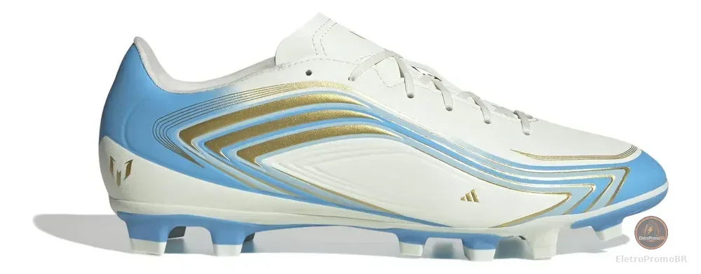 Chuteira De Campo Masculino F50 Messi Club adidas Bege 38 Br