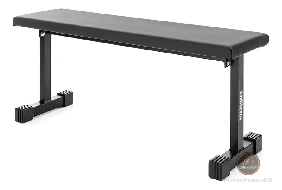 Banco Musculação Supino Reto 100cm Até 250kg - Fortshape Fitness
