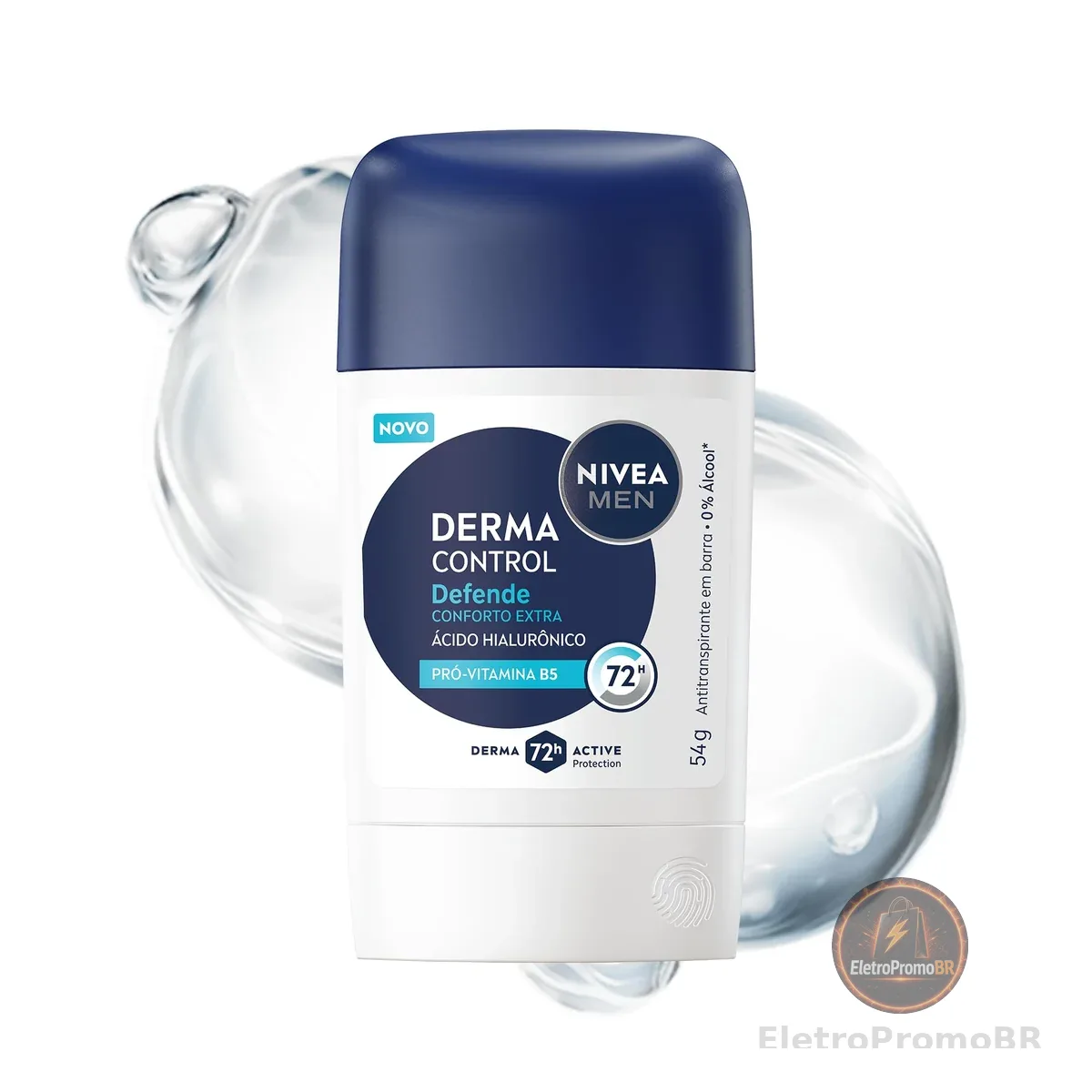 NIVEA MEN Desodorante Stick Derma Control Defende 54g