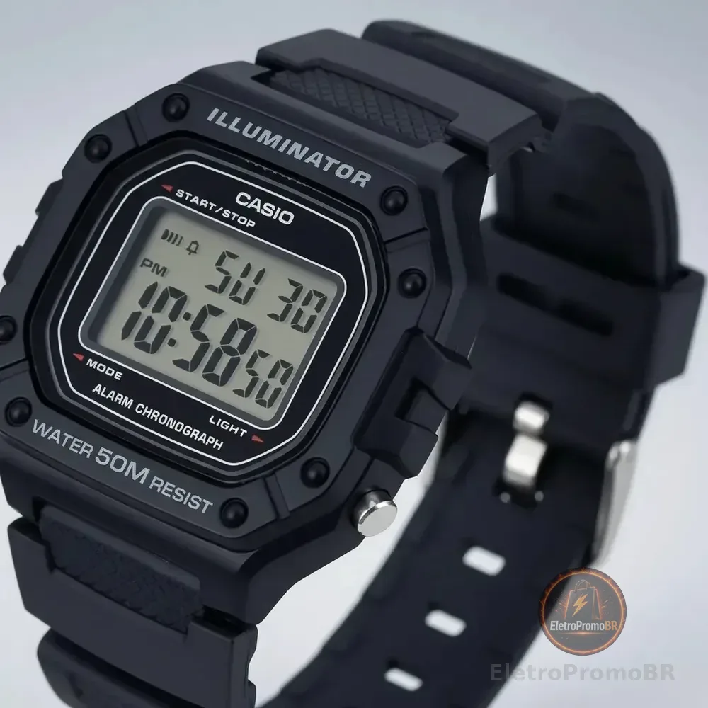 Relógio De Pulso Casio Youth W-218H-1AV