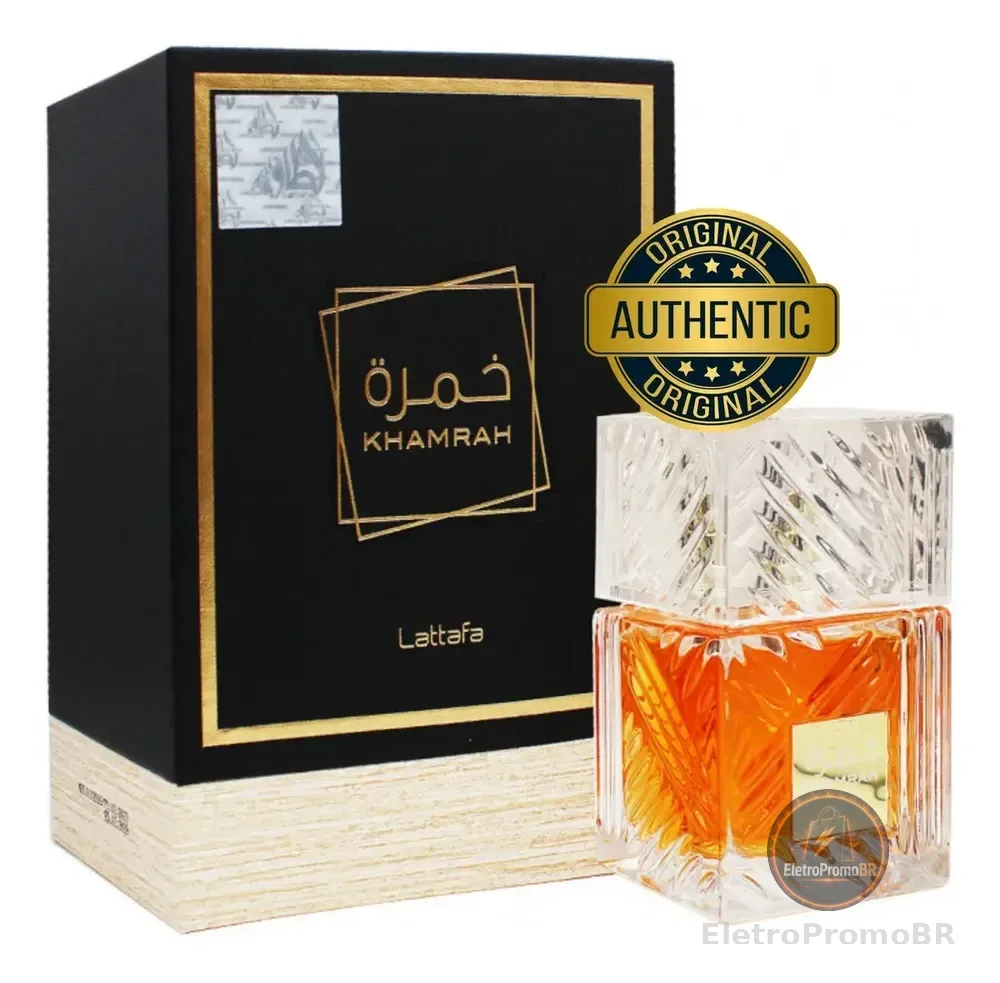 Khamrah Eau De Parfum - 100ml - Lattafa - Perfume Árabe - Unissex