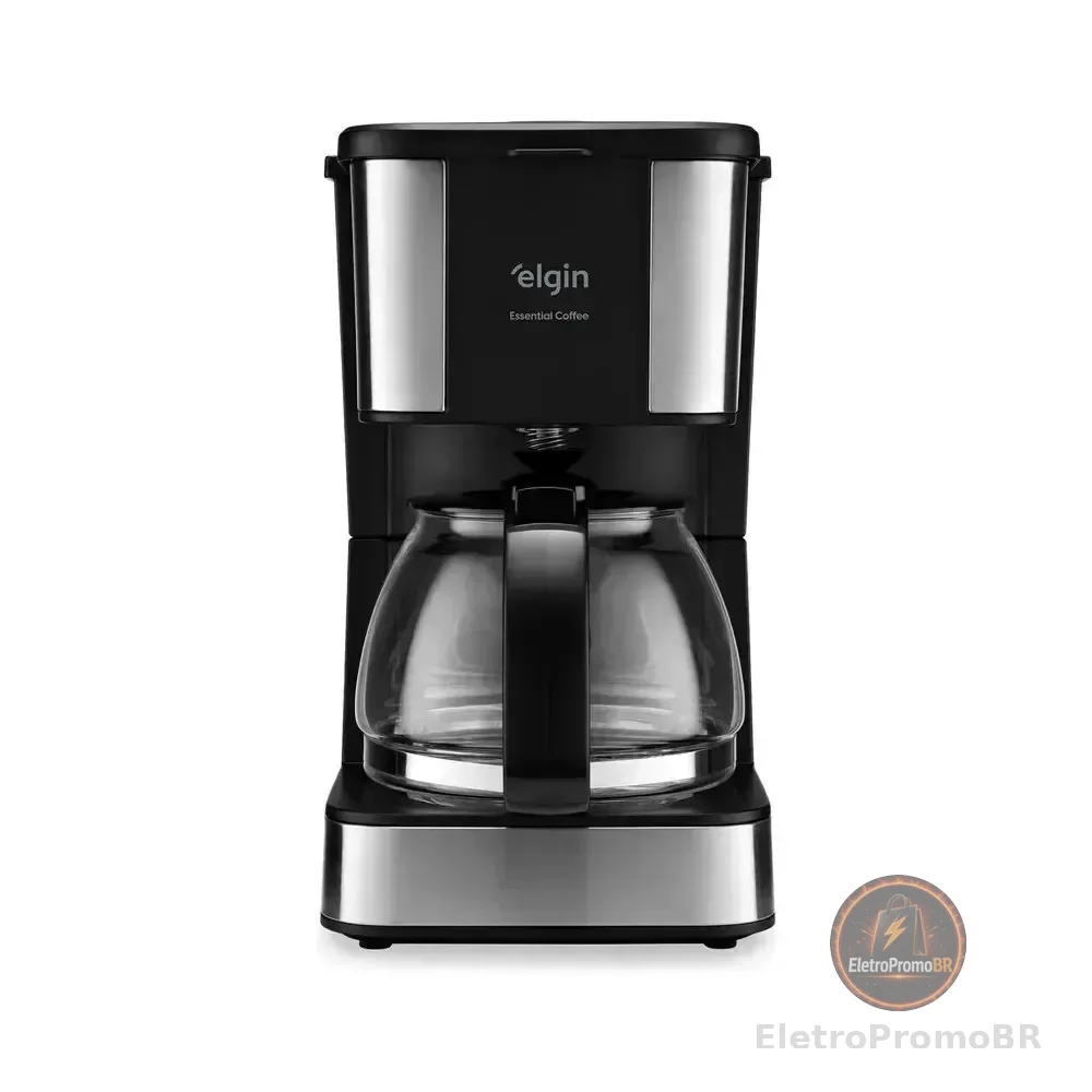 Cafeteira elétrica Essential Coffe – 19 xícaras jarra de vidro Elgin