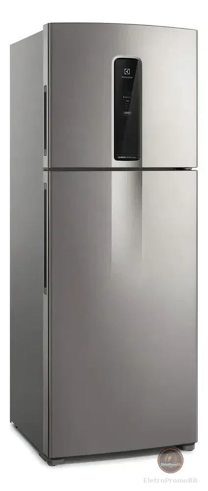 Geladeira Electrolux Frost Free Inverter 480L Efficient com AutoSense SmartBivolt Duplex cor Inox Look (IT70S) Bivolt