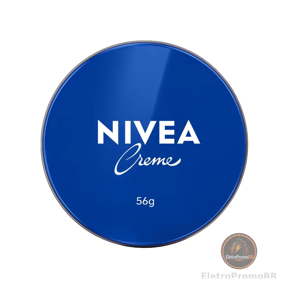 NIVEA Creme Hidratante Lata 56g, Hidratação Profunda 24h, Corporal, Uso Diário, Multibenefícios, Todas as Peles