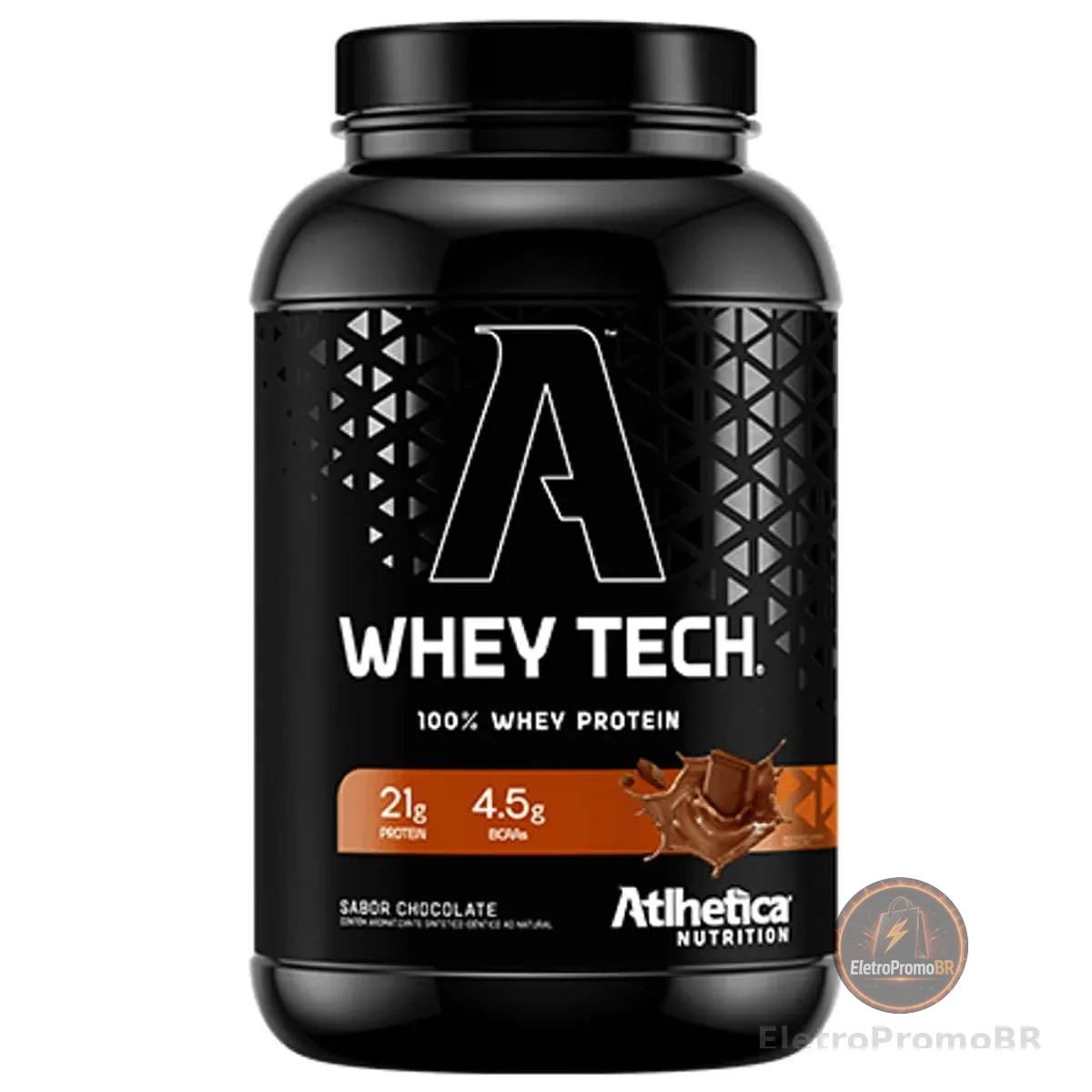 WHEY TECH 900G (CONCENTRAD0 + ISOLADO) CHOCOLATE - ATLHETICA NUTRITION