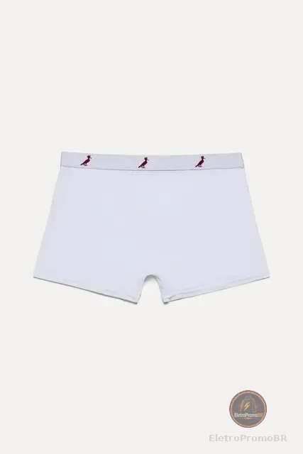 Kit 3 Cuecas Boxer Algodão Reserva