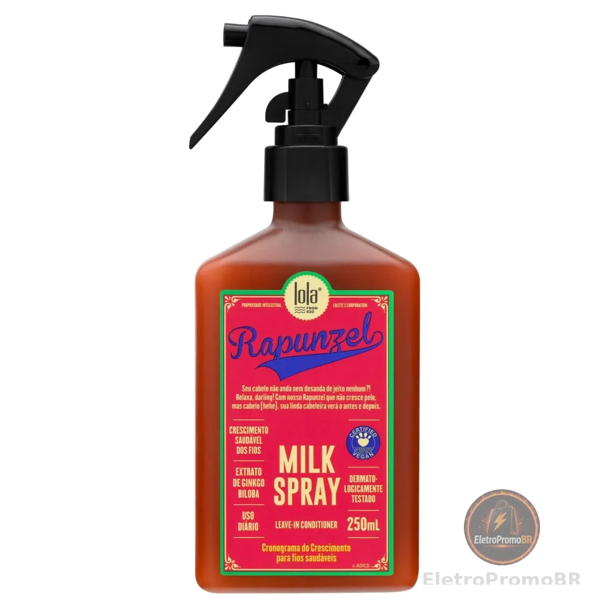 Rapunzel Milk Leave-in Spray 250ml , Lola Cosmetics
