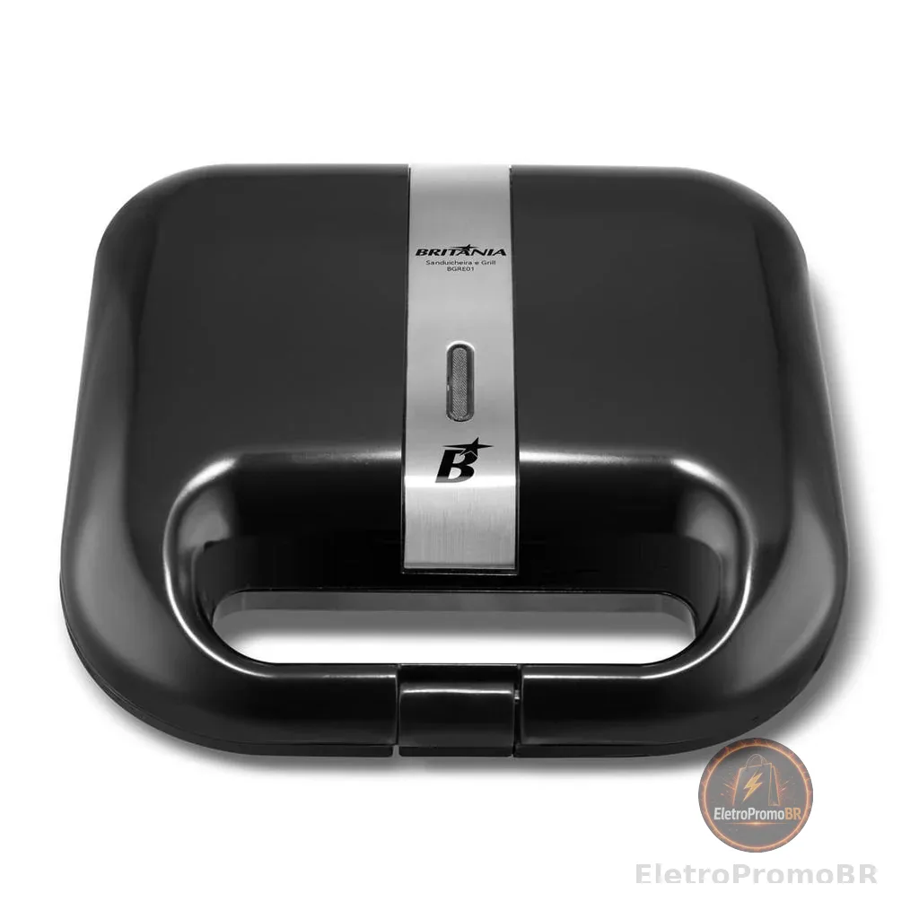 Sanduicheira e Grill Britânia 2 em 1 750W BGRE01