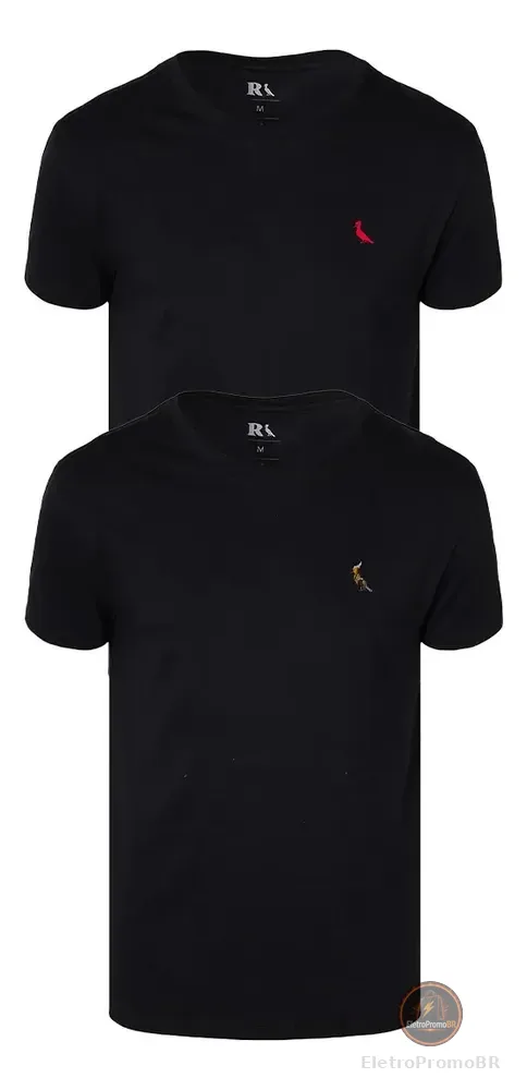Kit 2 Camisetas Reserva Cerveja E Meme Preto P