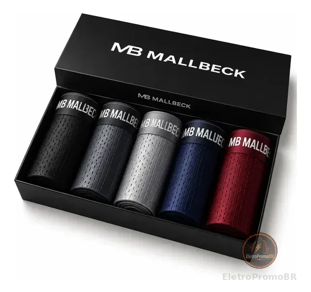 Kit 5 Cuecas Dry Fit Microfibra Premium