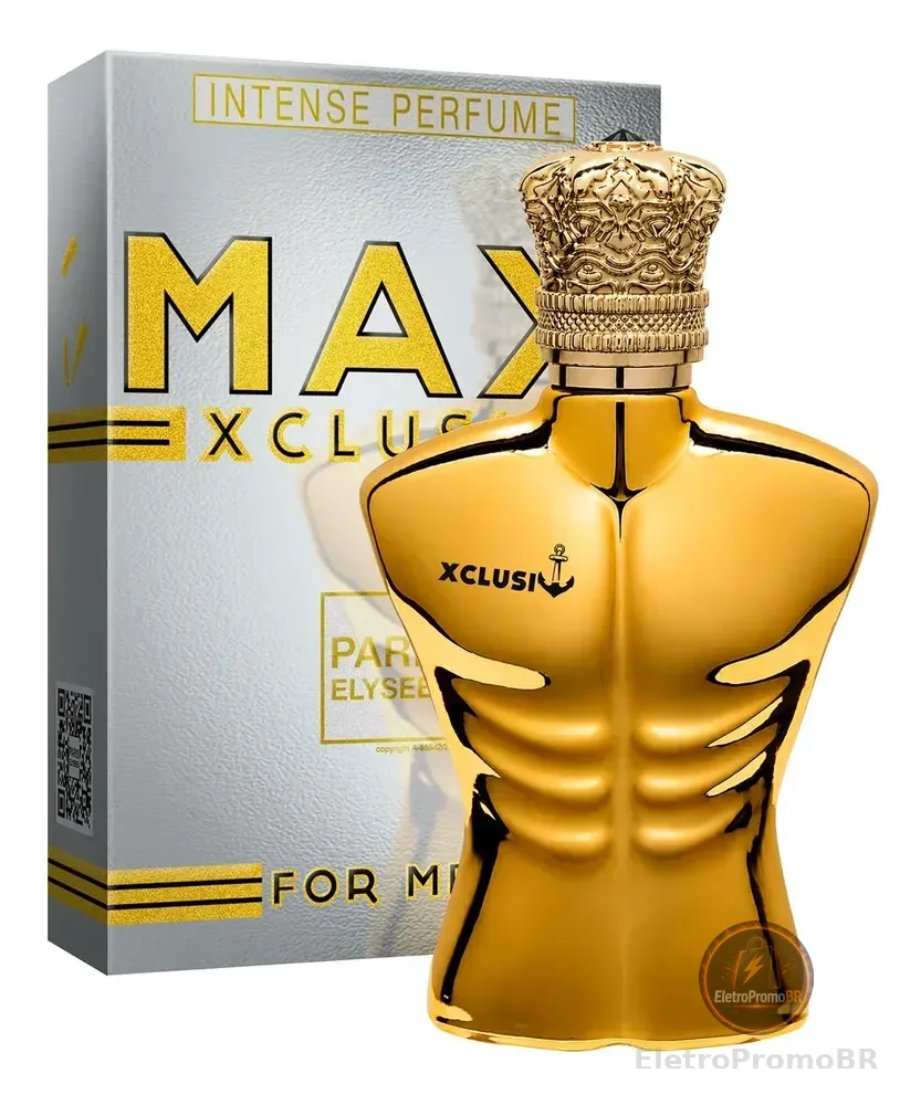Perfume Max Xclusiv Paris Elysees Masculino Intense 100ml