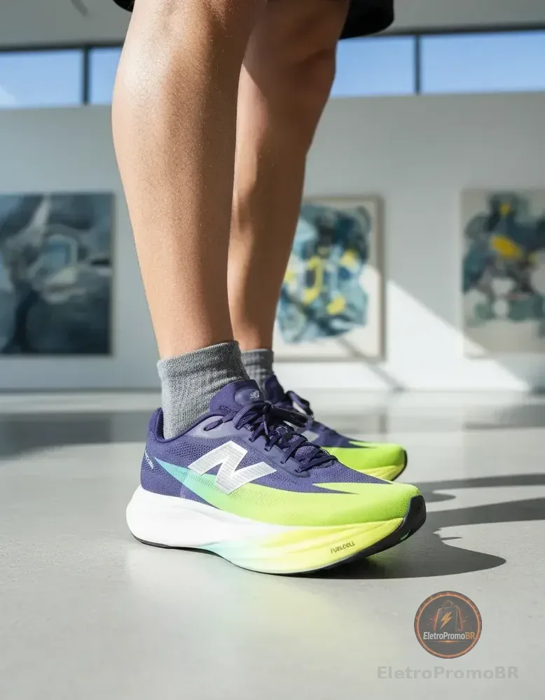Tênis New Balance Fuelcell Supercomp Elite V5 Masculino Púrpura 41