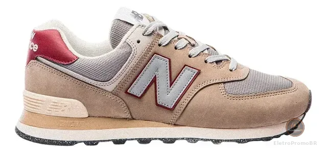 Tênis New Balance 574v2 Masculino Casual Leve Confortável