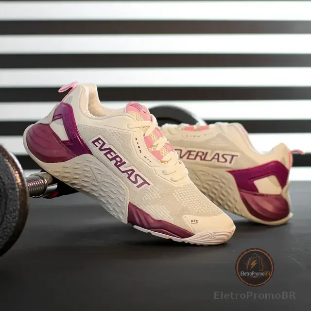 Tênis Crossfit Tração Everlast Everknit Alta Performance