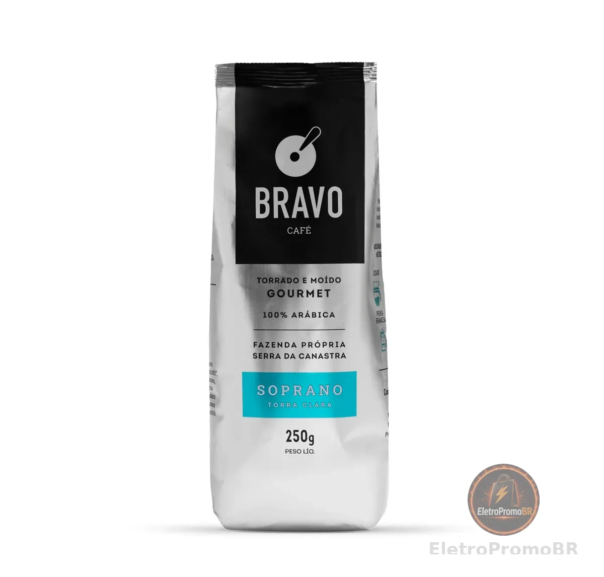BRAVO CAFɠ SOPRANO MOIDO 250G