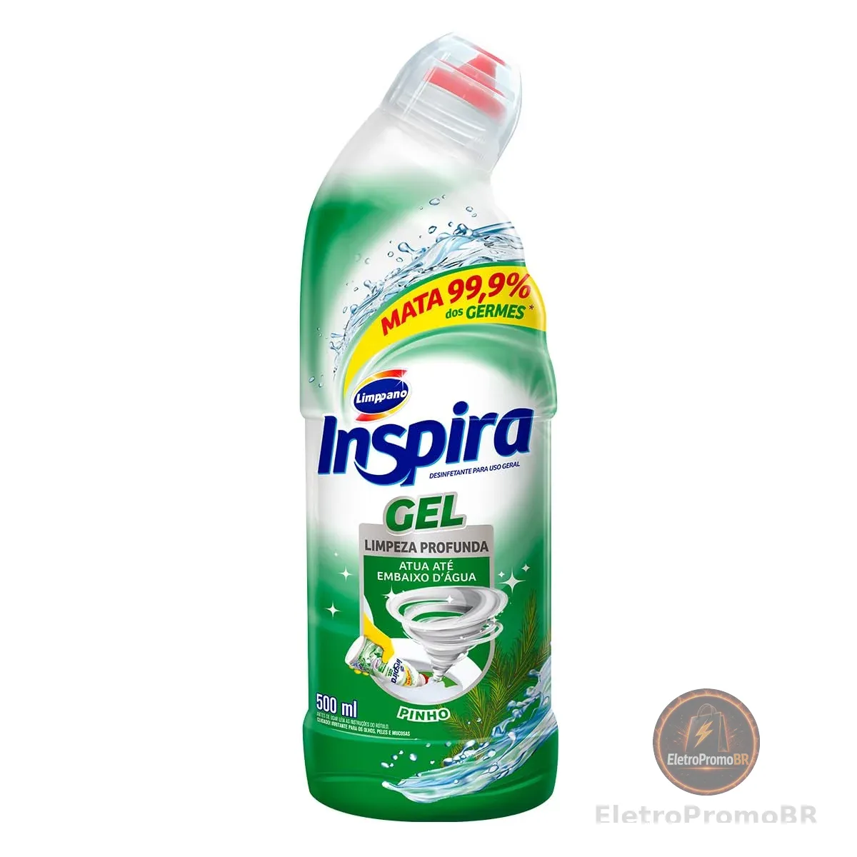 Limppano Desinfetante Sanitario Inspira Pinho 500Ml
