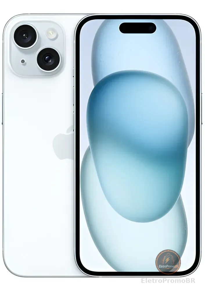 Apple iPhone 15 (256 GB) - Azul - Distribuidor Autorizado