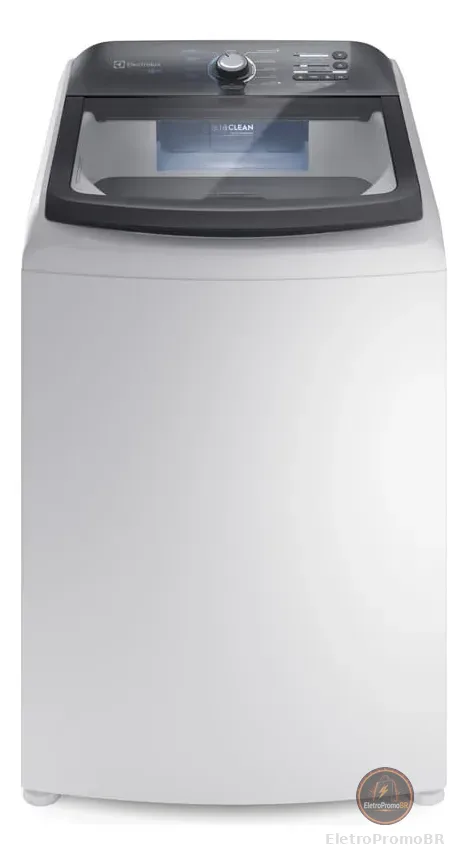 Lavadora de roupas Electrolux Efficient Lee18 18kg com cesto inox 127