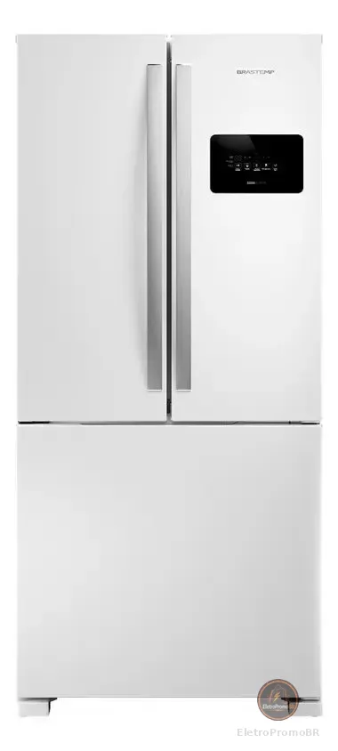 Geladeira Brastemp Frost Free 559 Litros French Door Branca - Bro85mb Branco 127v
