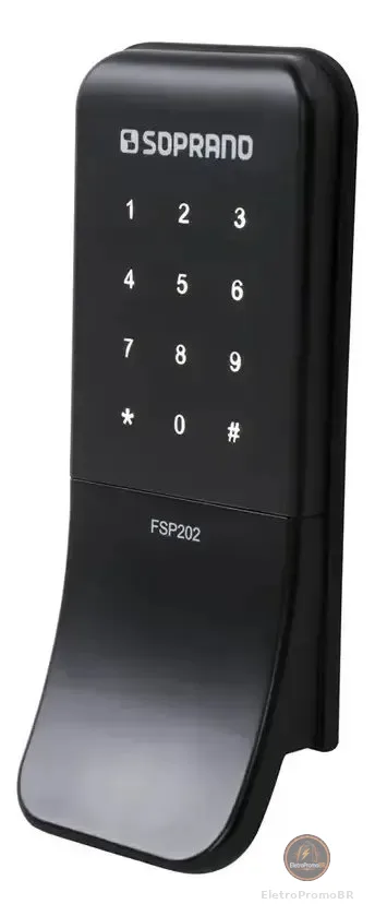 Fechadura Digital De Sobrepor Puxador FSP202 - Soprano