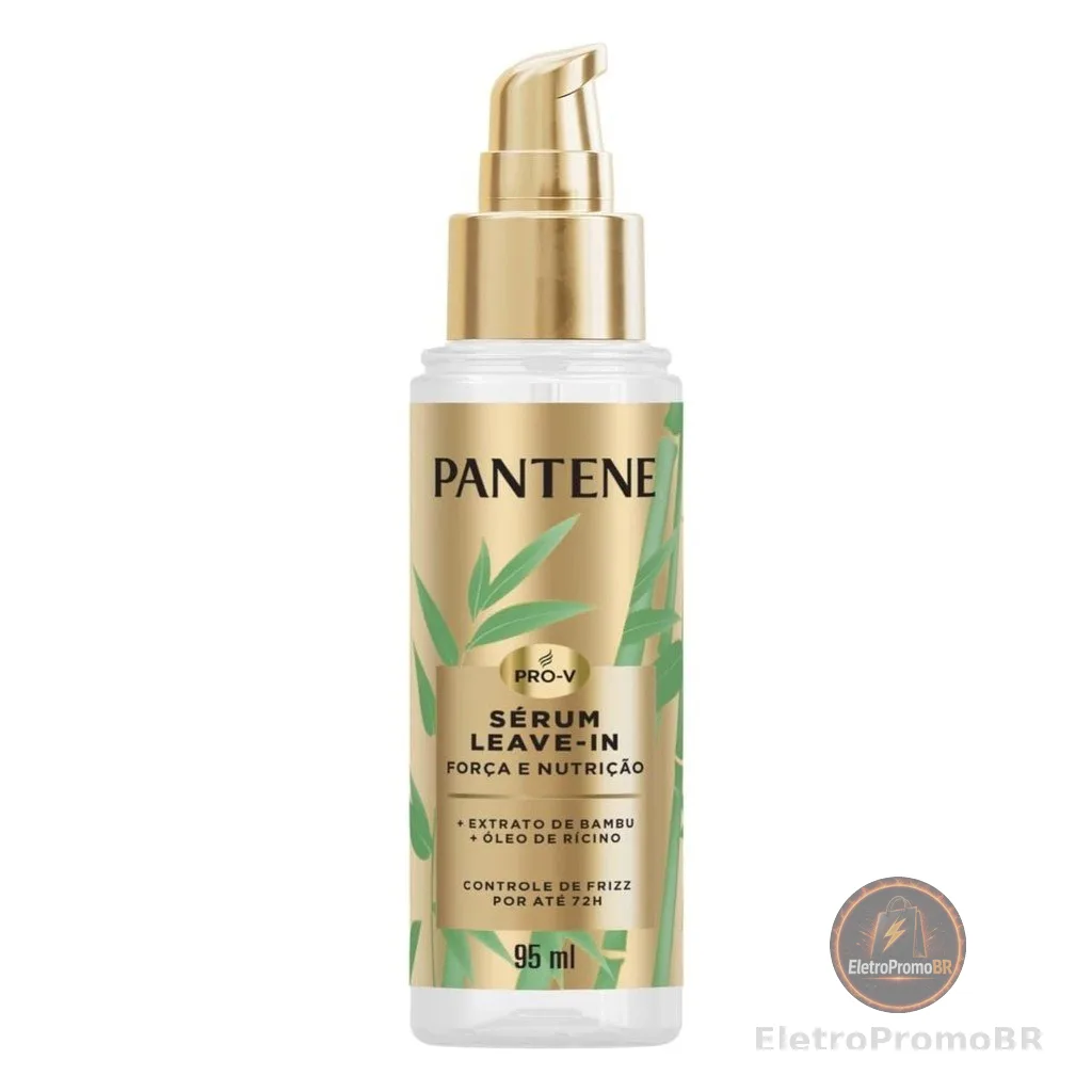 SÉRUM LEAVE-IN PANTENE FORÇA E NUTRIÇÃO BAMBU 95ML