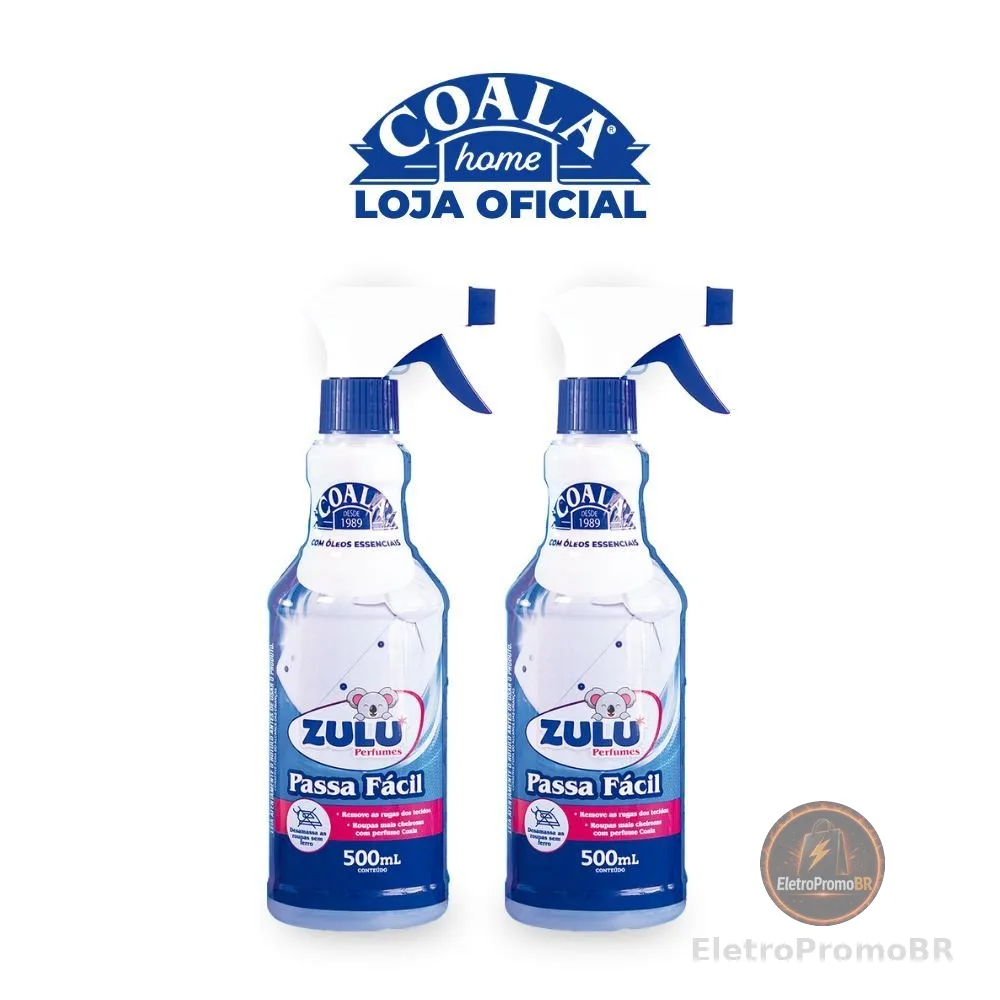 Kit 2 Passa Fácil Coala/Zulu Perfumes