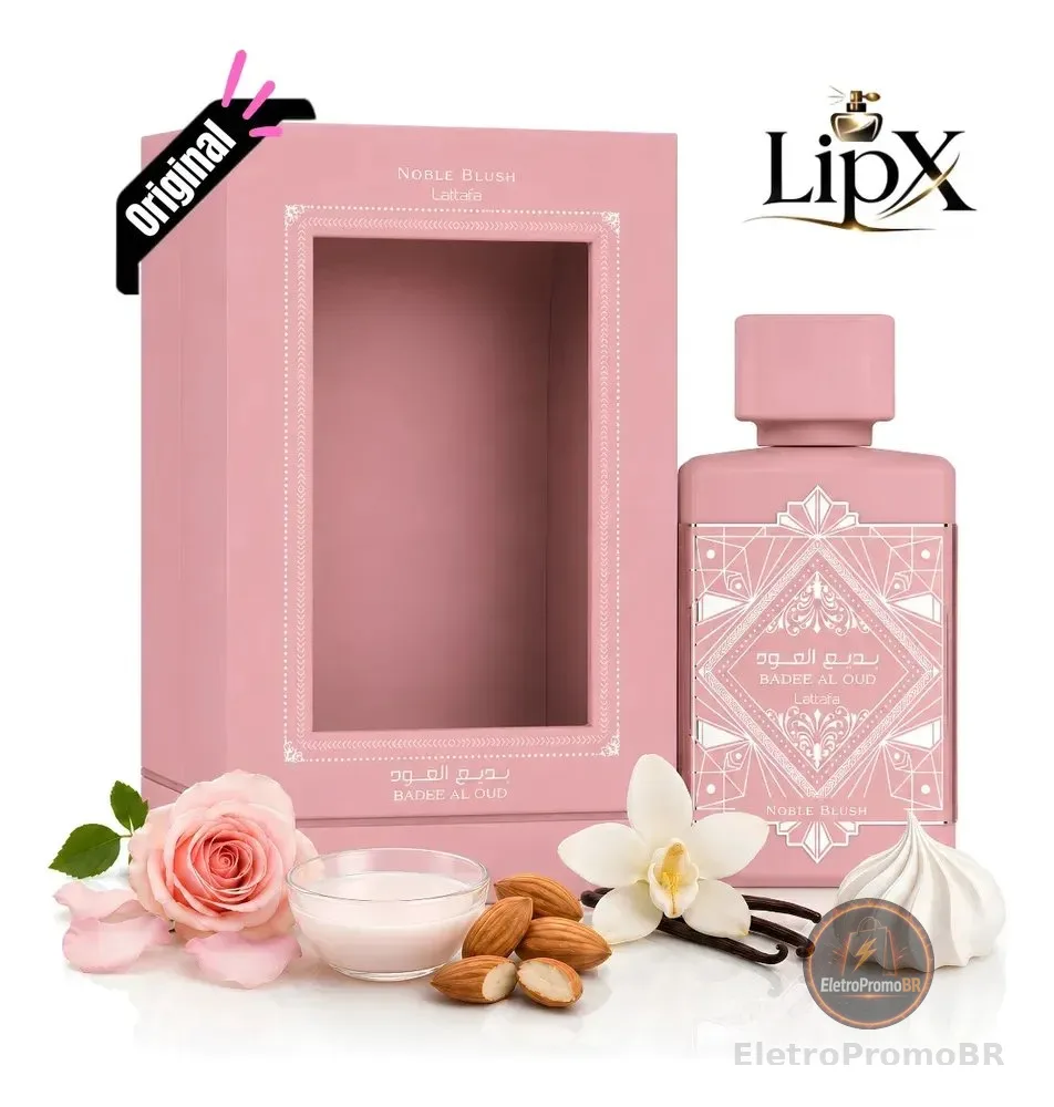 Perfume Árabe Badee Al Oud Noble Blush 100ML Original