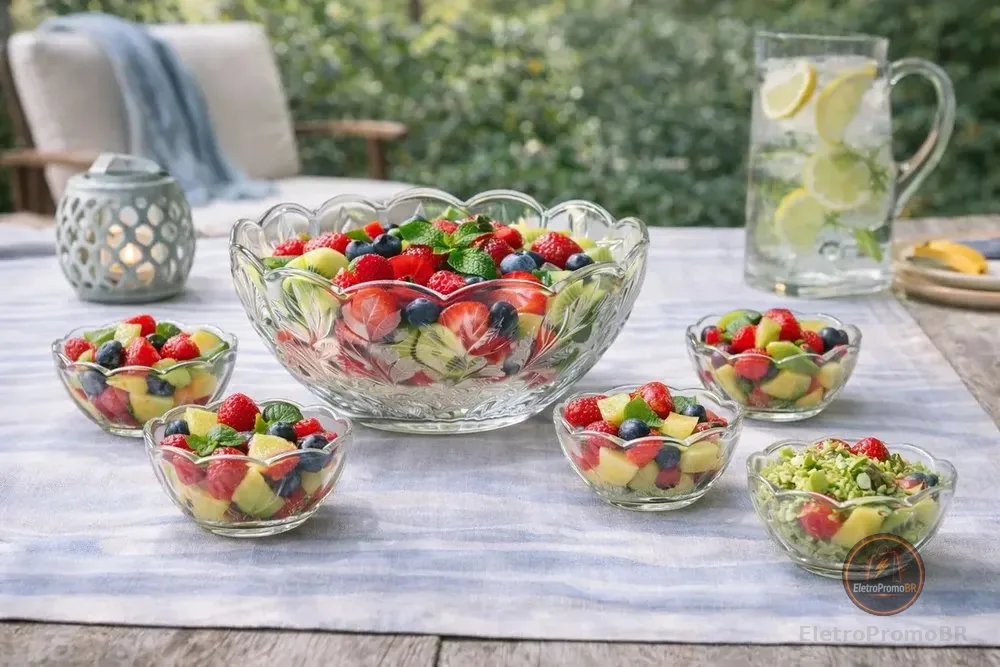 Jogo Sobremesa/salada Bowls - 7 peças