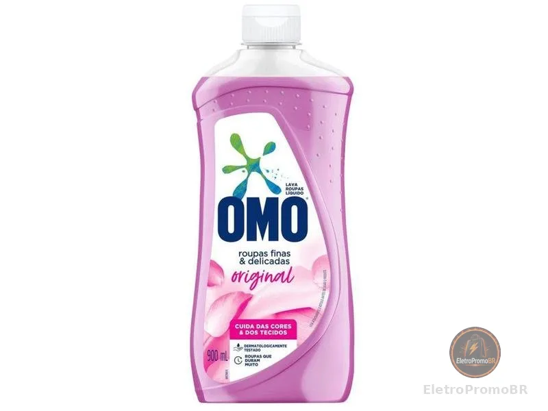 Sabão Líquido Omo Roupas Finas e Delicadas 900ml