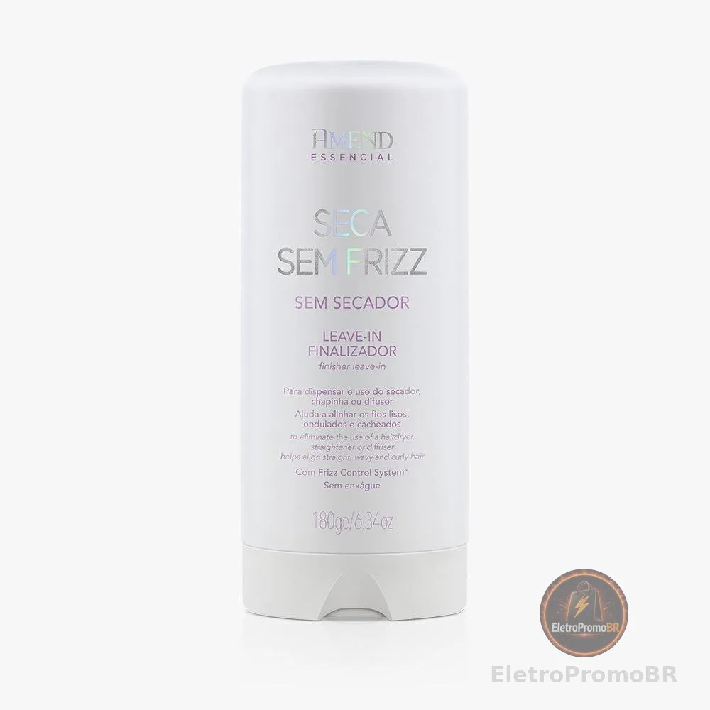 Amend Essencial Seca Sem Frizz Leave-in Finalizador - 180g