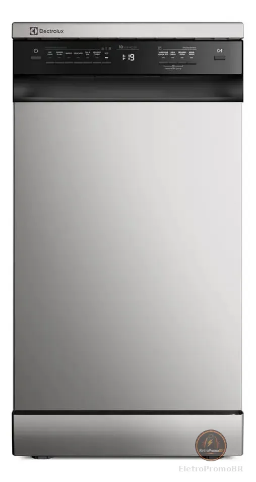 Lava-louça Electrolux 10 Serviços Inox Lava E Seca 50' Ls10e Cor Prateado