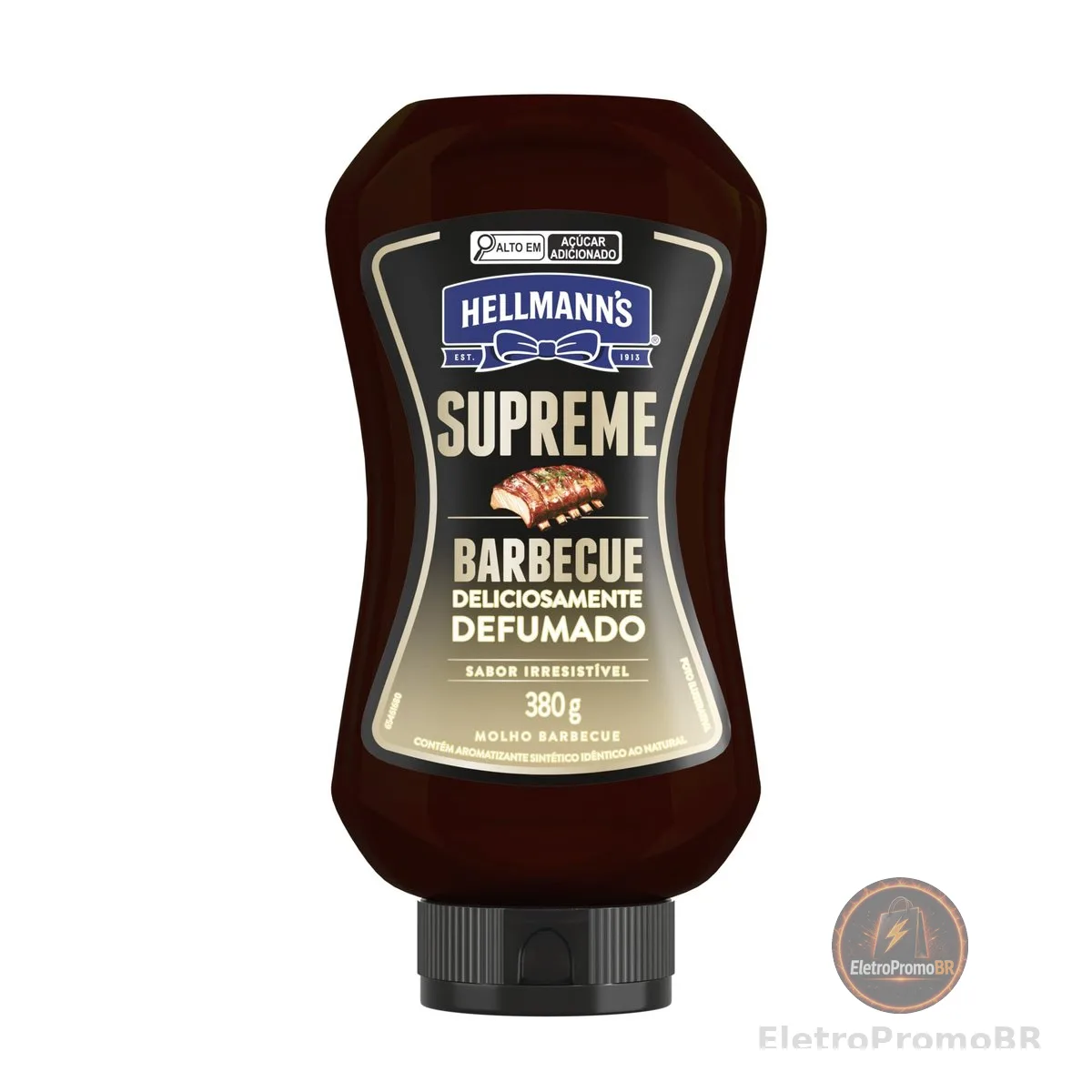 Molho Barbecue Defumado Hellmann's Supreme Squeeze 380g