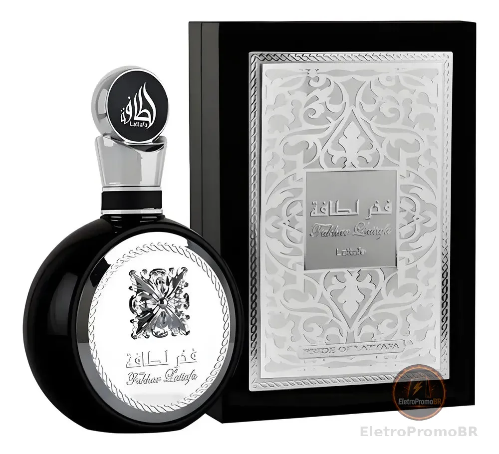 Perfume Lattafa Fakhar Black Masculino Eau de Parfum de 100ml