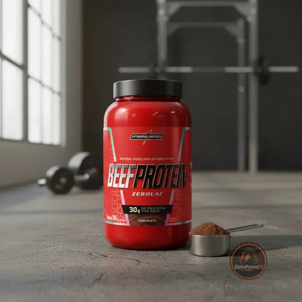 Beef Protein Integralmédica - 900g Proteína Da Carne Hidro. Chocolate