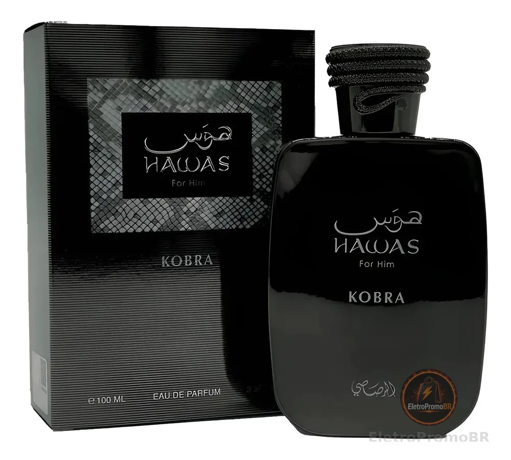 Perfume Hawas Kobra Rasasi Masculino Edp 100ml